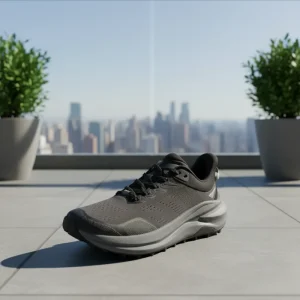 Men’s Wide Toe Box Trail Running Shoes EVA Midsole Rubber Outsole Cushion Barefoot Walking Tennis Workout Gym Cross