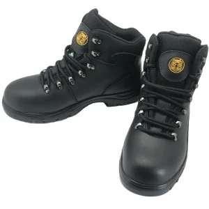 Men’s Winter Safety Ankle Boots Anti-Puncture Construction Industrial Work Shoes for Outdoor Workers