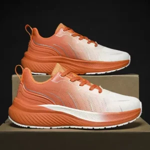 Men’s Women’s Casual Basketball Style Running Sneakers Mesh Cloth Height Increasing Thermal PVC PU Rubber Insole Spring Walking