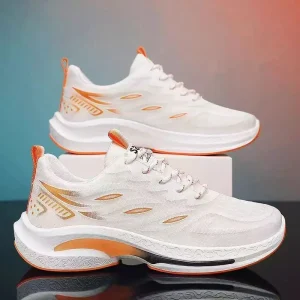 Men’s Youth Casual Sneakers Factory Direct Breathable Sports Running Student Lightweight Clunky Mesh Trendy Shoes
