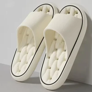 Men’s and Women’s Anti Slip Leak Bathroom Slippers Casual Flat Sandals Water Shoes and Water Socks