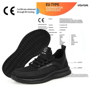Men’s and Women’s CE Certified Four Seasons Welder’s Shoes in Black