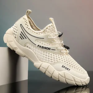 Mesh Shoes Men’s Summer Breathable Mesh Lightweight Men’s Shoes Summer Casual Sports Trend
