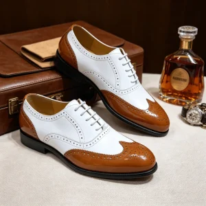 Mirror Shine Patent Leather Oxfords Tuxedo Shoes for Men Gentleman Formal Wedding Dress Shoes British Style Gentleman Footwear