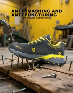 Modern Unisex Stylish Mid Leather Waterproof Winter Factory Outdoor Hiking Boots Steel Toe Climbing Shoes Running Mesh