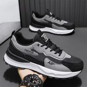 Multi Color Design Men’s Fashion Running Skateboard Sneakers Platform Walking Style Can Be Customized Casual Shoes