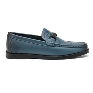 New Arrival Men’s Cowhide Loafer Shoes Fashionable Classic Square Toe High Quality Comfortable Slip-On