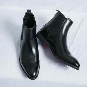 New Arrivals Oxford Leather Men’s Business Dress Shoes Fashion Formal All Seasons Men’s Leather Ankle Boots Shoes