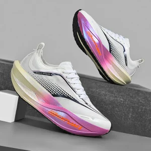 New Brand Clearance Men’s Shoes Light Weight Arch Support Eva 33 44 Boys Girls Carbon Plate Running Shoes Marathon