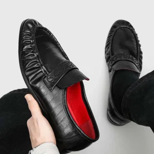 New Business Casual Men Loafer Shoes Large Size Fashion Trend Party Men Leather Shoes