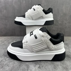 New Casual Men’s Shoes Breathable Versatile Thick-soled Height-increasing White Trendy Lightweight Athletic Sneakers
