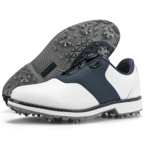 New Cross Border Large Size 39 49 Men’s Breathable Golf Shoes Synthetic Leather Upper Non Slip Rubber Sole Casual