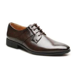 New Derby Casual Business Leather Shoes, Men’s Breathable Work Leather Shoes, Suitable for Daily Use, JH015
