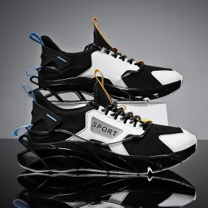 New Design Comfort Fashion Outdoor Sport Shoes Blade Platform Lightweight Men’s Casual Running Shoes Breathable