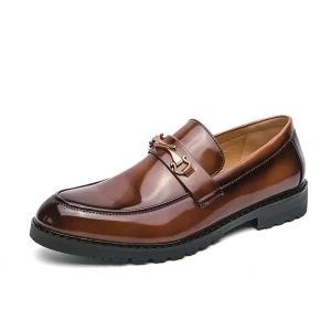 New Design High Quality Comfort Casual Loafers Big Size Business Style Men’s PU Leather Casual Shoes