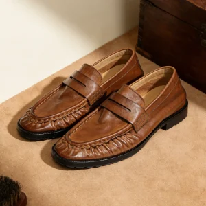 New Design Plus Size Men’s Breathable Cow Genuine Leather Oxford Shoes Formal Business Office Career Professional Dress Shoes