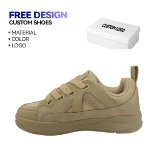 New Fashion Trend Men’s Sports Shoes Comfortable Breathable Canvas Upper Mesh Couple Walking Casual Chunky Shoes for Men Women