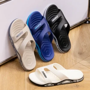 New Generation Korean Men’s Summer Indoor for Slippers Thick Bottom Sandals for Students Comfortable Home Shoes