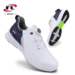 New Golf Shoes Men’s Waterproof Golf Sports Shoes Direct Deal Customizable Logo