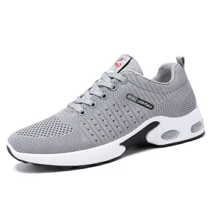 New Men’s Casual Sport Sneakers Breathable Comfortable Mesh Lining Light Weight for Spring and Autumn Seasons Tennis Shoes