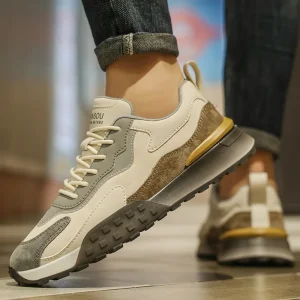 New Men’s Casual Sports Running Shoes Breathable Trainers with Fashionable Design