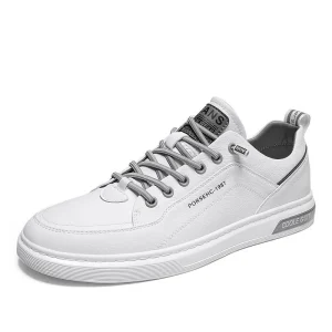 New Men’s Fashion White or Black Shoes Casual Comfortable slippers for Men Walking Shoes Man
