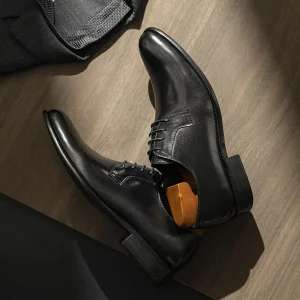 New Men’s Leather Shoes Genuine Cowhide Business Formal Handmade Leather Dress Shoes