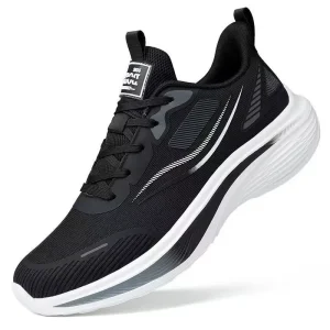 New Men’s Mesh Versatile Breathable Lightweight and Cushioned Casual Running Shoes