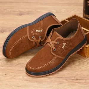 New Men’s Simple and Fashionable Casual Cloth Shoes Lightweight and Breathable Non slip and Soft