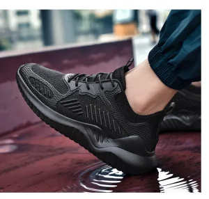 New Plus-size Breathable Mesh Men’s Casual Sports Shoes Available for Drop Shipping
