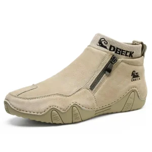 New Shoes for Men Big Bull Leather Upper Durable Outdoor Martin Shoes