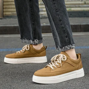 New Spring Canvas Upper Rubber Soft Sole Solid Color Cloth Shoes Men’s Shoes Casual Shoes Designer