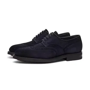 New Style Derby Shoes Men Shoes Suede Leather Mens Formal Shoes for Wedding Business Office