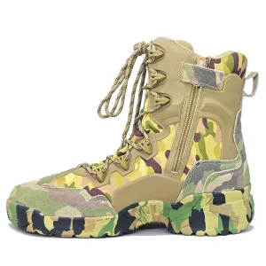New Style Men’s Boots Camouflage Hiking Hunting Shoes for Men