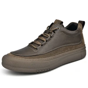 New Style Men’s Leather Shoes Business Dress Shoes Outdoor Casual Walking Sport Leather Shoes