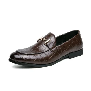 New Style Men’s Luxury PU Leather Loafer Boat Shoes Size 48 Dress Shoes & Oxford Business Loafer Shoes for Men