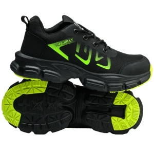 New Style Men’s Work Safety Shoes Lightweight Anti slip Steel Toe Comfortable Breathable EVA Sport Sole for Summer