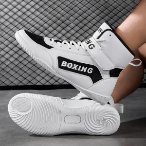 New Style Wrestling Shoes Size 35-47 Breathable Boxing Training Shoes for Boys and Girls
