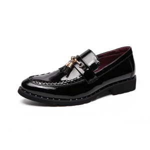 New Stylish Leather Shoes for Men Comfortable Casual Walking Leather Shoes Man Driving Shoes