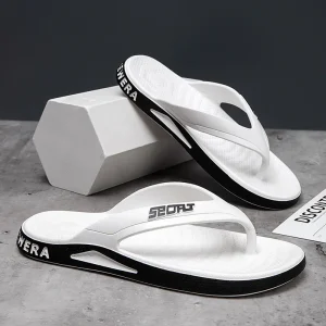 New Summer Beach Casual Slipper Flip Flops Outdoor Men’s Thick Bottom Non Slip Soft Soles Flip Flops Slipper for Men