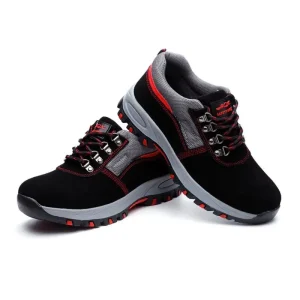 New Work Shoes Men’s and Women’s Casual Safety Shoes Steel Toe Anti puncture Lightweight Shoes