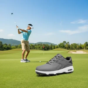 Non Slip OEM and ODM Professional Sport Shoes Men Outdoor Golf Shoes