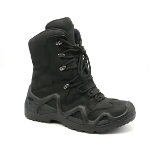 Nubuck Leather Durable Waterproof Men Work Boots Tactical Construction Safety Shoes for Men