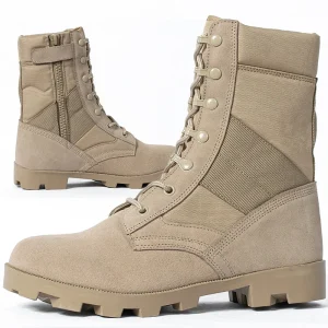 OEM Men’s High-Top Desert Boots Factory Direct Light Weight Non-Slip Wear-Resistant for Jungle Adventure Men Lightweight Boots