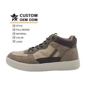 OEM Men’s Skateboarding Shoes Sneakers Skate Shoes PU Sport Low top Lace up Retro Casual Leisure Lightweight Cushioning Winter