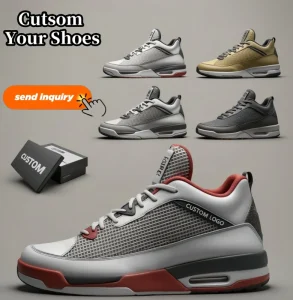 OEM ODM Custom Men’s Sneakers Designer Air Basketball Sneakers J4 Skateboarding Shoes Manufacturers Custom LOGO