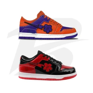 OEM ODM Custom logo Brand Sneakers Fashion Leather Personalized Customized Low Top Men’s Basketball Wind Sneakers