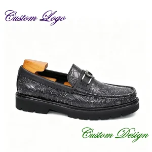 OEM ODM Custom logo Custom Design Large Size Men’s Leather Shoes Round Toe Trend Men’s Casual Comfortable Men’s Shoes