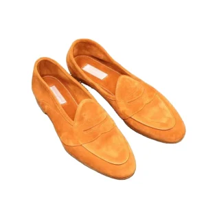 OME Fashion Style MTM Men’s Genuine Leather Plaid Sock Loafer Shoes Waterproof Breathable Rubber Midsole Party Dress Casual