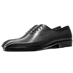 One piece Oxford Shoes Business Formal Genuine Leather Solid Lace Up Men’s Lightweight Comfortable All Seasons